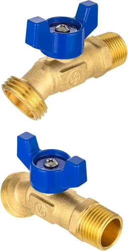 Vista 9 de 1 pieza EFIELD 1/2 "macho NPT entrada × 3/4" macho GHT salida espita