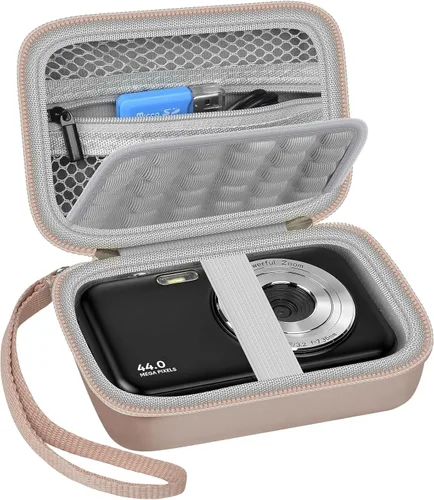 Vista 9 de GWCASE Funda rígida para cámara subacuática YISENCE 4K, color verde