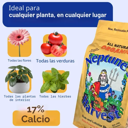 Vista 3 de Neptune's Harvest Concha de Cangrejo y Langosta, 1.8 kg