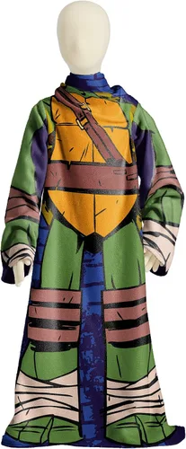 Vista 4 de Northwest Manta cómoda para jóvenes con mangas Nickelodeon Teenage Mutant Ninja Turtles, Being Leo, multicolor