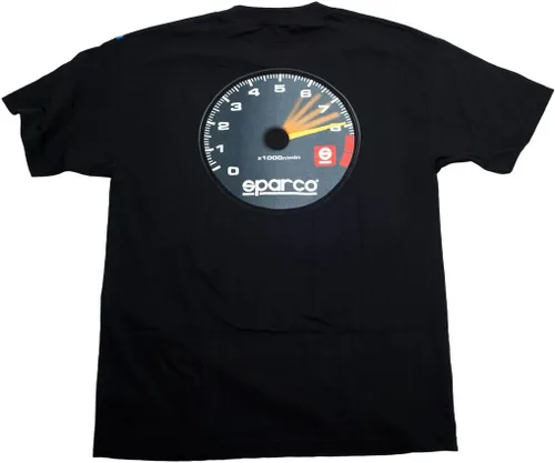 Vista 2 de Sparco SP01600NR4XL TACH XL Camiseta negra