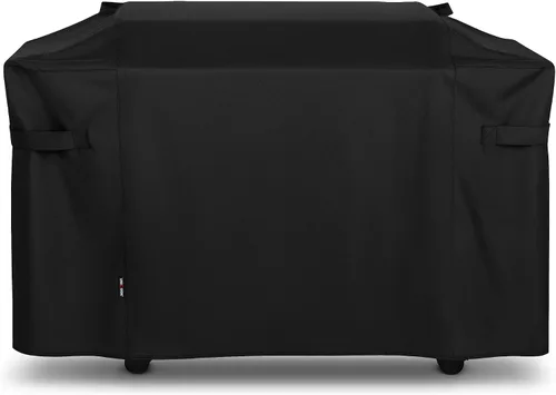 Vista 9 de Unicook Cubierta de parrilla compatible con la parrilla de gas Weber de 28 pulgadas, cubierta de parrilla de 55 pulgadas en comparación con Weber