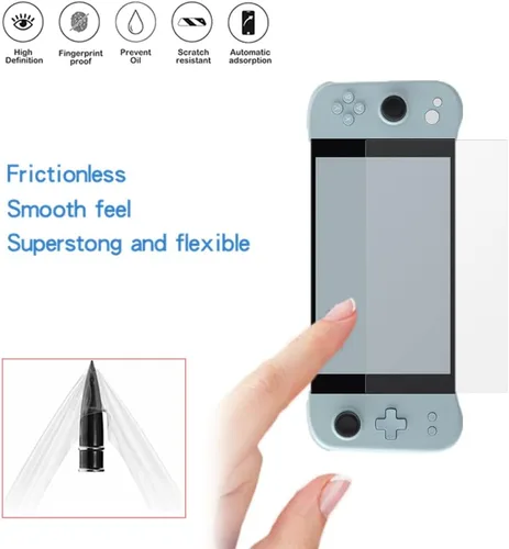 Vista 4 de MIHENCE 3 piezas Compatible con AYANEO NEXT, protector de pantalla PET Premium Real HD compatible con AYA Neo NextNext Pro - consola