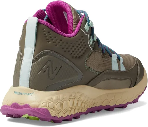 Vista 5 de New Balance Fresh Foam X Hierro V1 - Tenis de correr de corte medio para mujer, BungeeBrindleCosmic Jade
