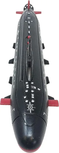 Vista 6 de Submarino negro de juguete de 16.5 pulgadas con efectos de sonido y torpedo Efectos de sonido, Torpedo