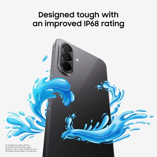 Vista 7 de Samsung Galaxy A57 5G (2026), teléfono inteligente Android desbloqueado + Buds3 FE, 128 GB, pantalla AMOLED, triple cámara, IP68, batería de 5000