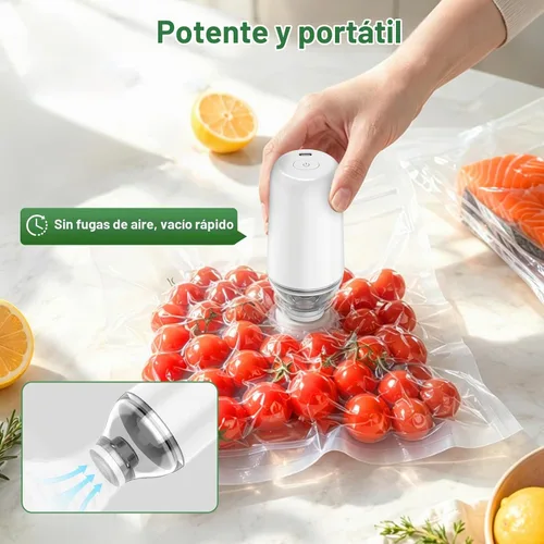 Vista 3 de COO Sellador al vacío para alimentos, sellador portátil de mano