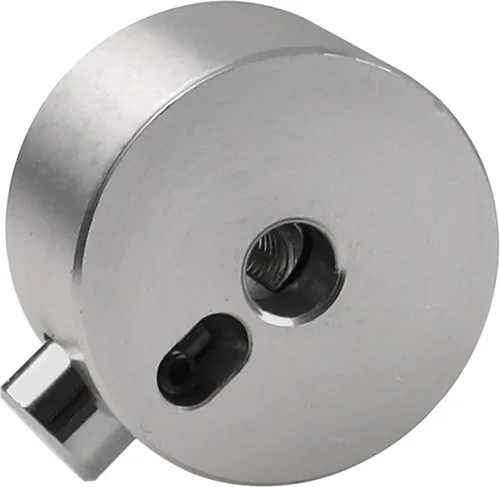 Vista 7 de Tuerca de aleación de aluminio compatible con piezas de instrumentos de percusión (negro)