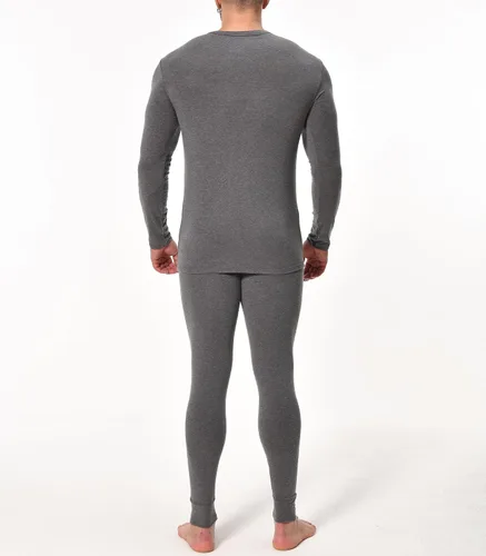 Vista 3 de Comfneat Ropa interior térmica para hombre, capa base superior e inferior