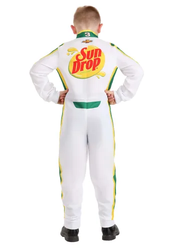 Vista 2 de Disfraz Dale Earnhardt Jr Sundrop Uniforme NASCAR para Niños Multicolor