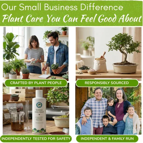 Vista 6 de Alimento para árbol bonsái Fertilizante líquido suave de primera calidad para un crecimiento saludable, tallos fuertes y hermosas floraciones