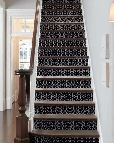 Vista 17 de FLFK Calcomanías para escaleras - Adhesivos para escaleras, Calcomanías autoadhesivas para escalones de Sunrise Coast, para decoración del hogar