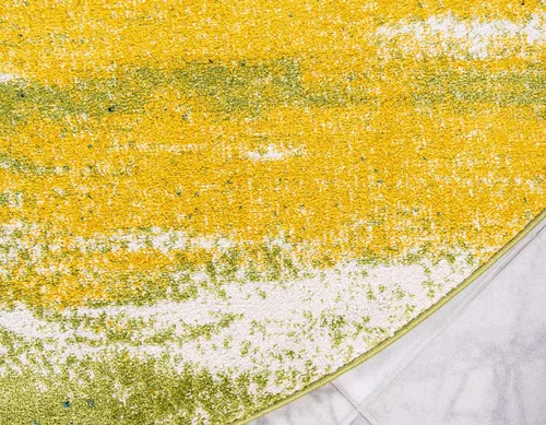 Vista 9 de Unique Loom colección Lyon - Alfombra abstracta y moderna