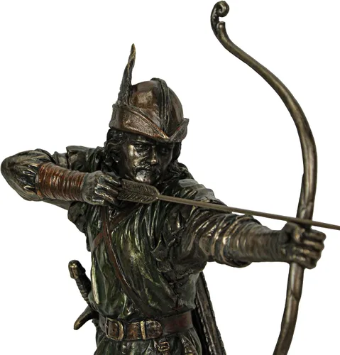 Vista 5 de Veronese Design Robin Hood Shooting Flecha Portait Estatua