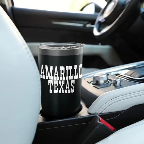 Vista 6 de Amarillo Texas TX Stainless Steel Insulated Tumbler