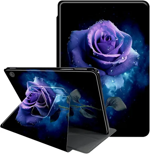 Vista 15 de Funda para Samsung Galaxy Tab A8 de 10.5 pulgadas 2022-360 grados giratoria multiángulo de visión protectora con apagado y encendido automático