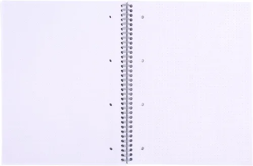 Vista 5 de Pukka Pad, Libro Jotta metálico de puntos A4 para gráficos, arte, diario de viñetas, paquete de 3, 11.7 x 9.1 in, cuaderno encuadernado con papel