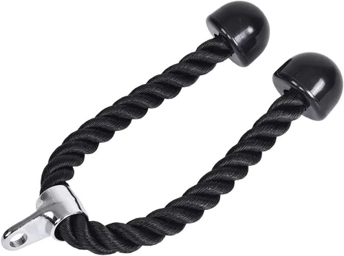 Vista 7 de Yosoo Health Gear - Cuerda de tríceps de nailon resistente para gimnasio