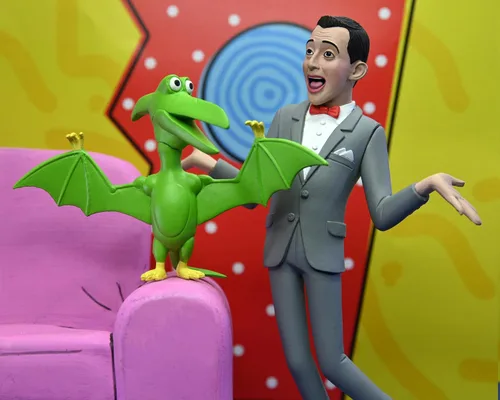 Vista 6 de NECA - Pee-wee's Playhouse Toony Classics Pee-Wee Herman - Figura de acción a escala de 6 pulgadas