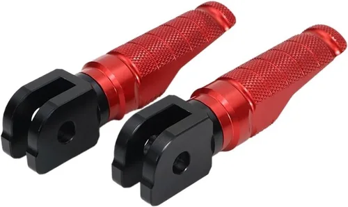 Vista 3 de Reposapiés delantero para motocicleta compatible con MT-07 MT07 Tracer MT-09 Niken XSR700 XJ6 FJR1300 FZ6 Fazer Pedales de aluminio (Color negro)