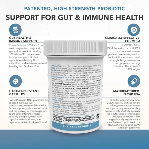 Vista 4 de Pure Therapro Rx Power Probiotic 100B