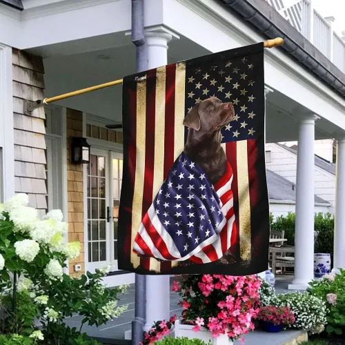 Vista 36 de Bandera Americana - Divertido Perro Pastor Alemán Bandera Americana TQN2748F, 3x5 pies. Bandera - Banderas de EE. UU. Poliéster Premium - Bandera