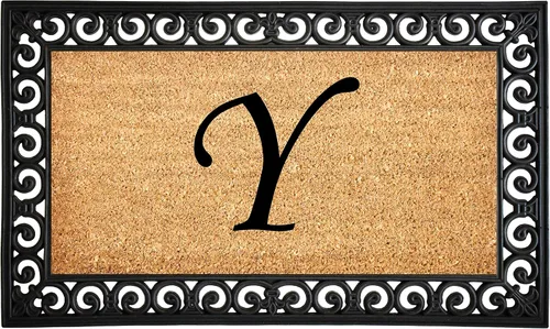 Vista 6 de Calloway Mills 104131830 Gabriel - Felpudo monograma, 18 x 30 pulgadas Letra B