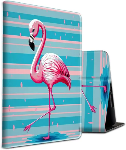 Vista 87 de Funda para tablet Fire 7 (12ª generación, versión 2022), delgada, a prueba de golpes, delgada, de piel sintética, con función de apagado/encendido