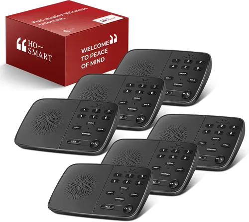 Vista 14 de Hosmart UltraSpeak Intercomunicadores inalámbricos para el hogar, 2024 Intercomunicador bidireccional en tiempo real, sistema de intercomunicación