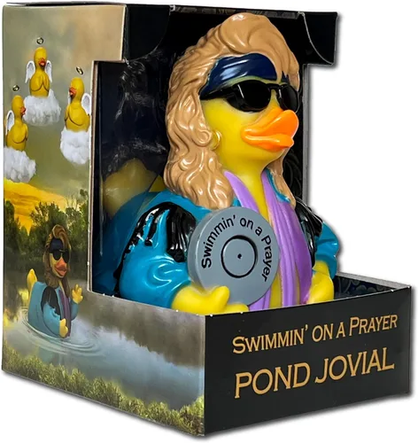 Vista 31 de CelebriDucks - Paddle Like It's 1999 - Patos de goma flotantes - Juguete de baño coleccionable como regalo para niños y adultos de todas las edades