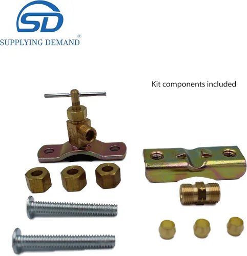 Vista 3 de Supplying Demand CIM25 Kit de línea de agua para nevera de cobre de 25 pies