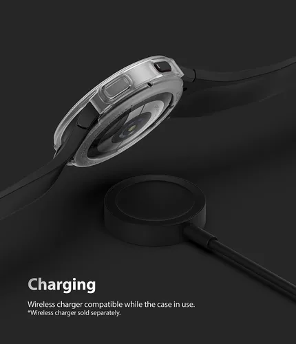 Vista 9 de Ringke Air Sports - Funda compatible con Samsung Galaxy Watch 4 de 1.575 pulgadas, transparente mate