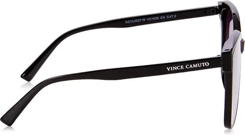 Vista 3 de Vince Camuto Women's Glamorous 100% UV Protective Square Sunglasses Negro