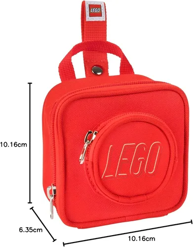 Vista 18 de LEGO Mini mochila de ladrillo para niños, Verde, Lego Mini mochila Brick