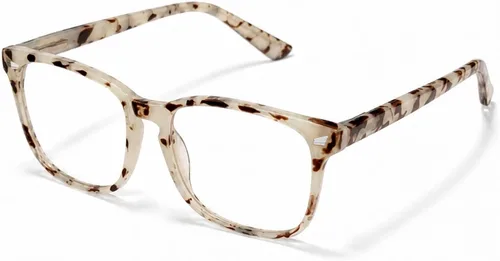 Vista 10 de TIJN Gafas de dormir con bloqueo de luz verde azul, lente de luz roja para juegos de computadora, fatiga de pantalla y protección UV Negro