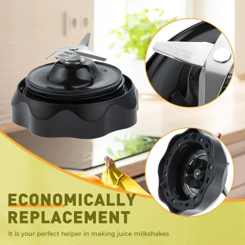 Vista 7 de Yetaha - Extractor de licuadora con cuchilla cruzada, piezas de repuesto NutriBullet Blender, compatible con NutriBullet Blender Combo de 1200