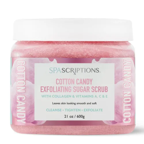Vista 12 de SpaScriptions African Black Soap Sugar Scrub - Exfoliante corporal desintoxicante con manteca de karité y carbón, ideal para pieles grasas