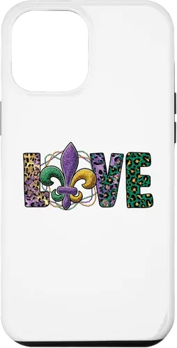 Vista 6 de iPhone 15 Mardi Gras Love 2023 for Women Queen Carnival Costume Case