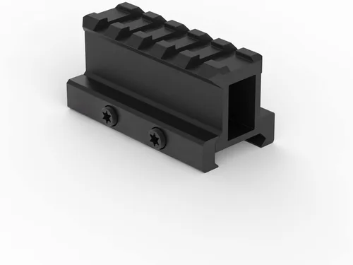 Vista 6 de Monstrum Lockdown V3 Picatinny - Soporte elevador con base de tope de retroceso 2.5 pulgadas de longitud
