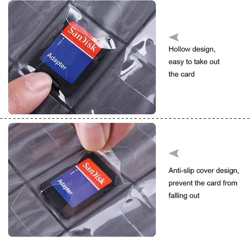 Vista 3 de kitguard Carpeta de 300 bolsillos compatible con tarjetas Amiibo de tamaño pequeño, leyenda de Zelda Breath of The Wild Cards, caja de transporte