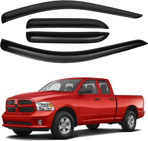 Vista 36 de Canvcle 4Runner - Protectores de lluvia – Viseras de ventana para Toyota 4Runner 2010-2024, deflectores de viento de ventana lateral con cinta