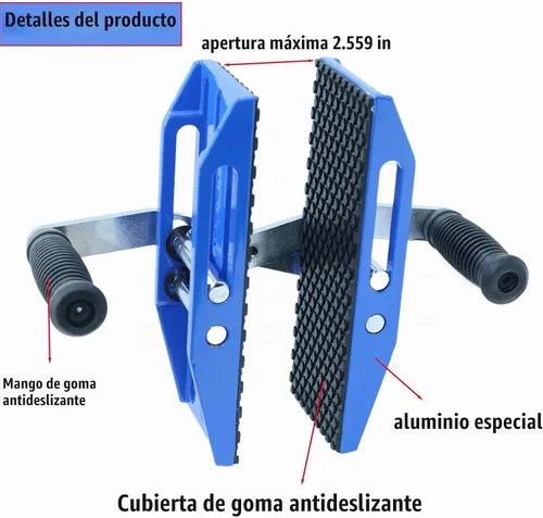 Vista 3 de 2 abrazaderas de granito herramientas de elevación de abrazadera