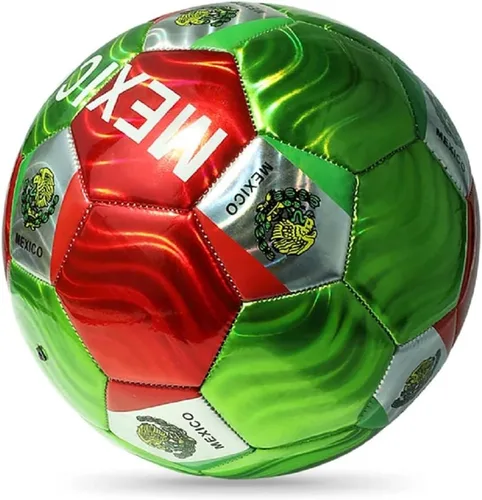Vista 3 de Balón de fútbol tamaño 5 – EE. UU., Barcelona, El Salvador, España, México, Italia, Brasil, Polonia, Guatemala, Madrid, Argentina, 5