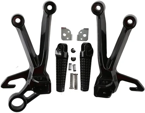 Vista 5 de Green-L Juego de estriberas traseras negras para Suzuki GSXR1000 2003-2004
