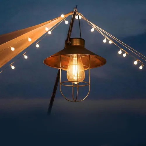 Vista 2 de Bombillas LED, bombilla solar impermeable de 2.8 in/2.7 pulgadas de repuesto superior con bombilla LED blanco cálido para linternas solares al aire