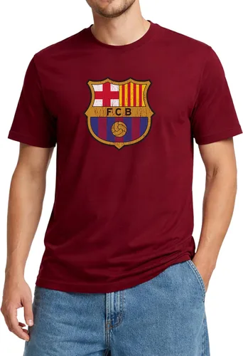 Vista 12 de Icon Sports Officially Licensed FC Barcelona Cotton T-Shirt - Unisex Adult