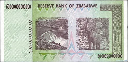 Vista 3 de 2008 No Mint Mark 50 billones de dólares Billete de banco Vendedor de dólares Muy bueno