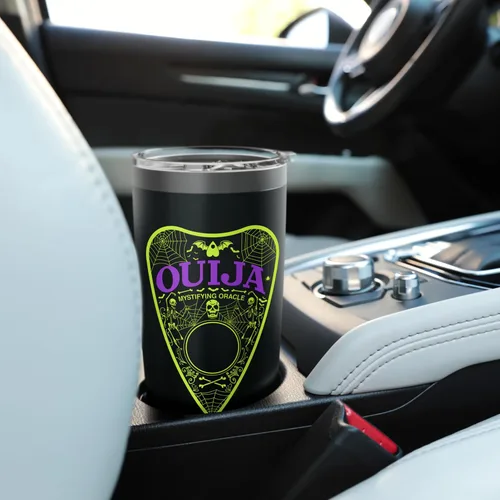Vista 6 de Ouija Vaso aislado de acero inoxidable Neon Planchette