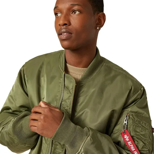 Vista 4 de Alpha Industries MA-1 chaqueta de aviador para hombres.
