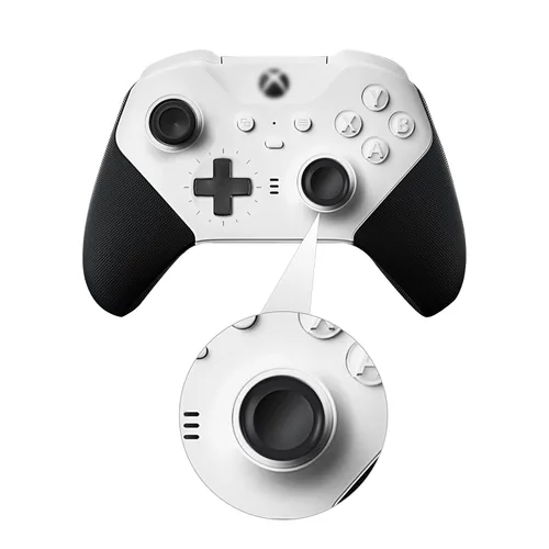 Vista 8 de Palillos de repuesto de metal para Xbox Elite Controller Series 2 Core, el paquete de componentes incluye 4 joysticks magnéticos intercambiables, 4